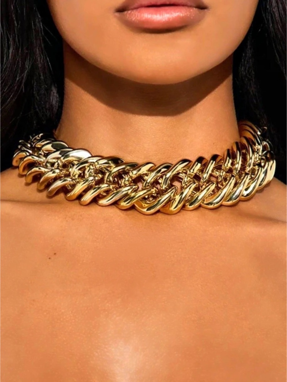 Fashion Nova
Chunky Chain Link Necklace NWT
